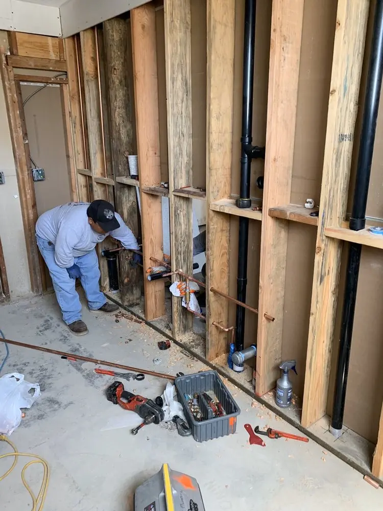 Commercial rough-in plumbing for Water Heater Replacement in Tanque Verde